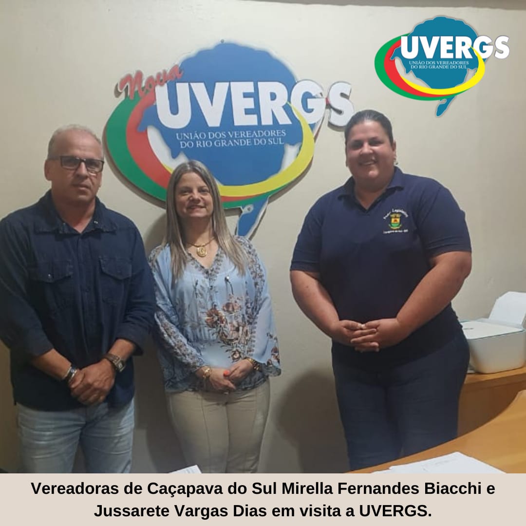 Vereadoras de Caçapava do Sul visitam a UVERGS